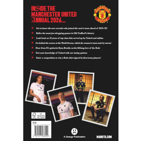 manchester united fc annual 2026