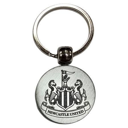 newcastle united fc antique keyring & badge set