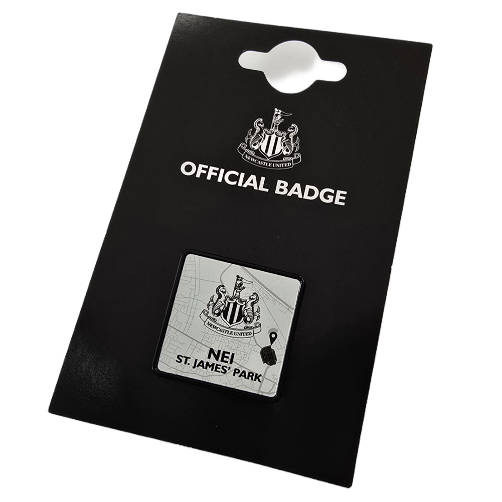 newcastle united fc route to st james' park badge