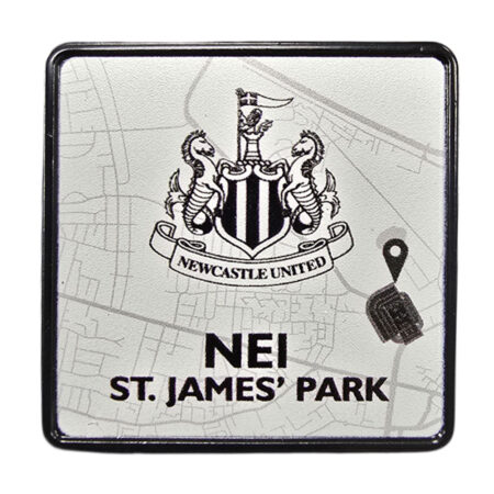 newcastle united fc route to st james' park badge