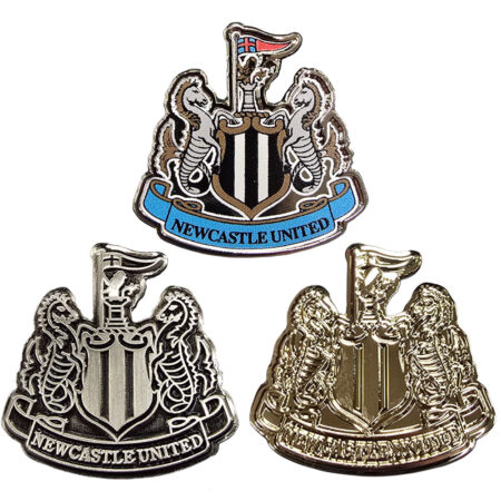 newcastle united fc 3pc crest badge set