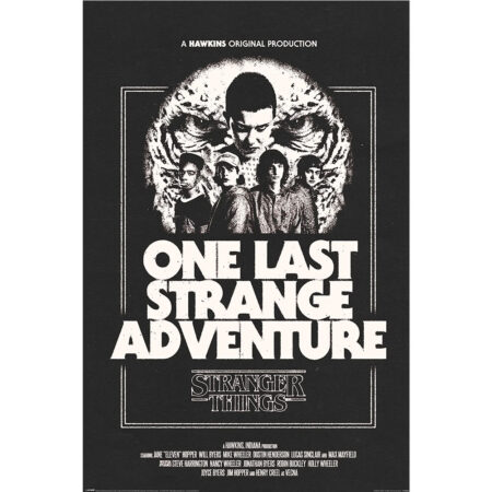 stranger things 5 poster one last adventure 48
