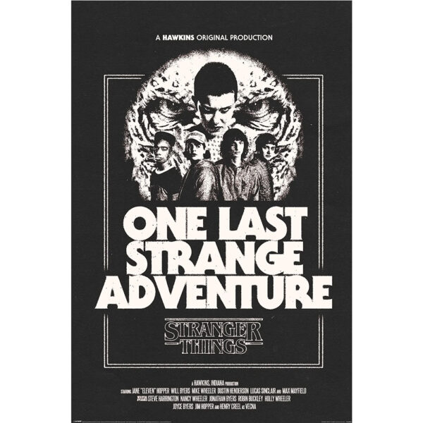 stranger things 5 poster one last adventure 48