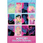 k pop demon hunters saja boys poster 52