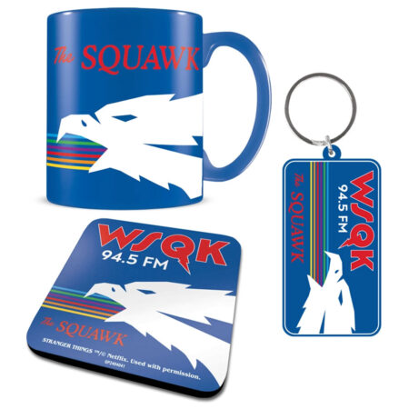Stranger things wsqk mug & coaster set