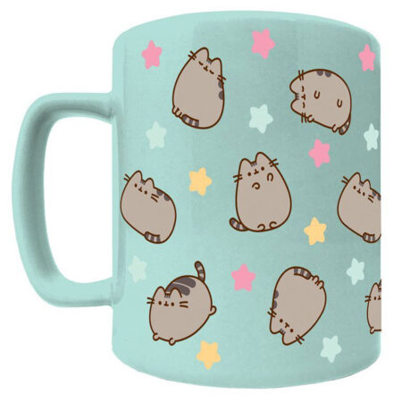 pusheen fuzzy mug