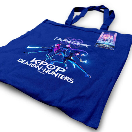 K pop demon hunters canvas tote bag