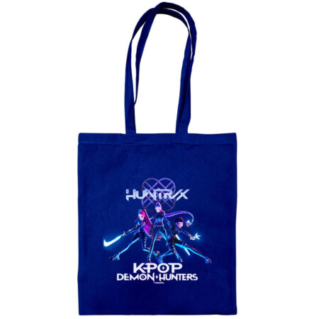 K pop demon hunters canvas tote bag