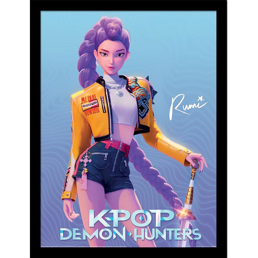 k pop demon hunters rumi picture 16 x 12