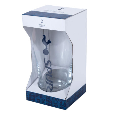 tottenham hotspur fc tulip pint glass