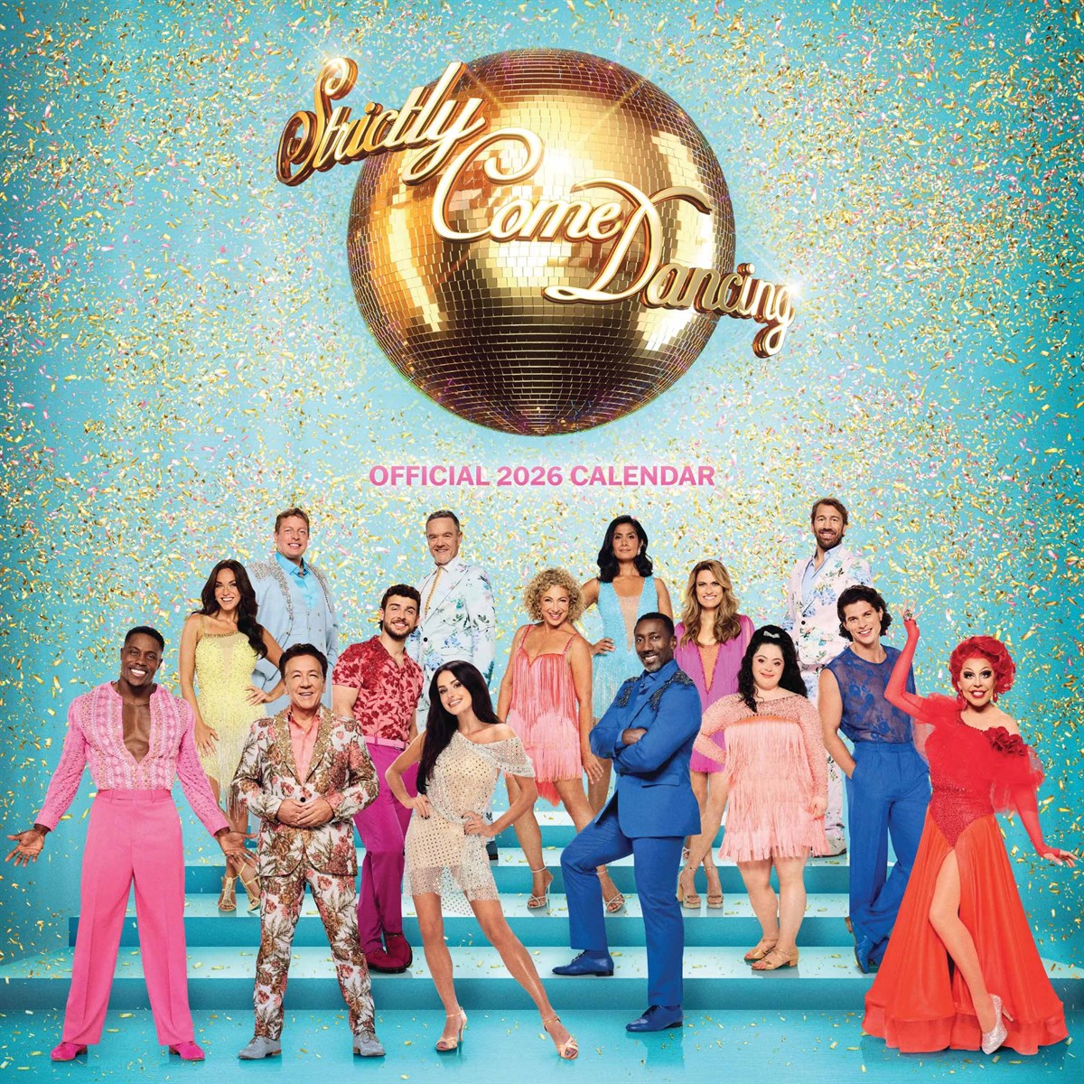 strictly come dancing square calendar 2026