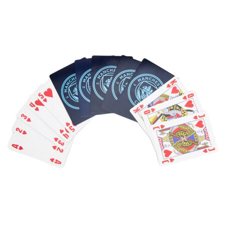manchester city fc executive playing cards
