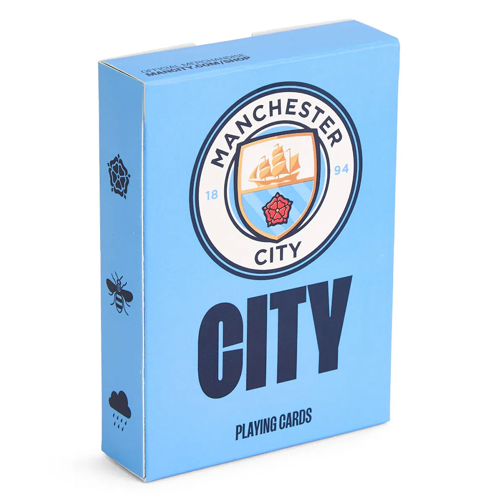 manchester city fc executive playing cards