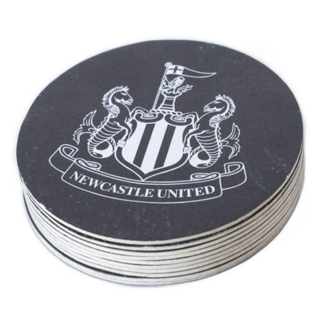 newcastle united fc 10pk beer mat set