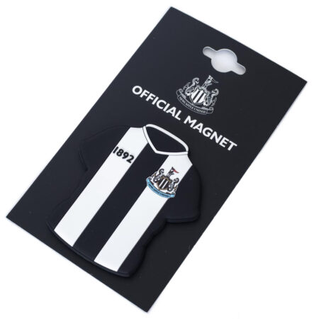 newcastle united fc pvc home kit fridge magnet