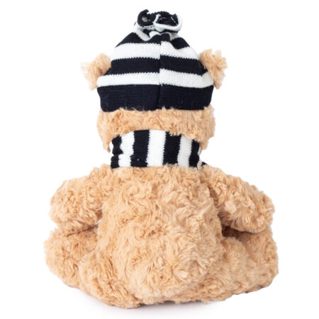 newcastle united fc hat & scarf bear