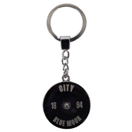 manchester city fc fidget spinner keyring