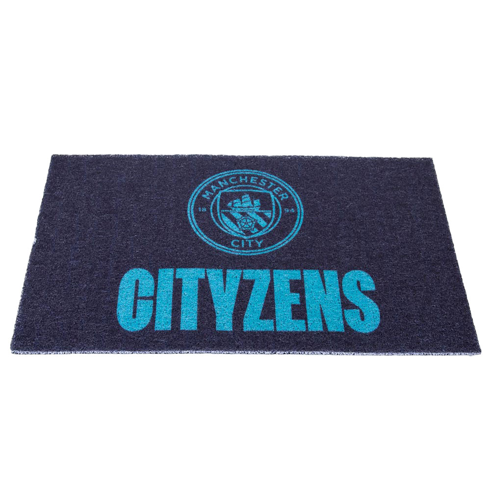 manchester city fc loop pile doormat