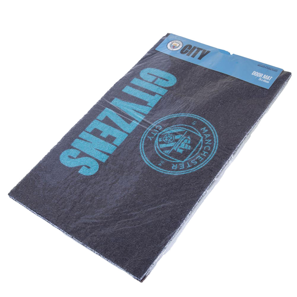 manchester city fc loop pile doormat