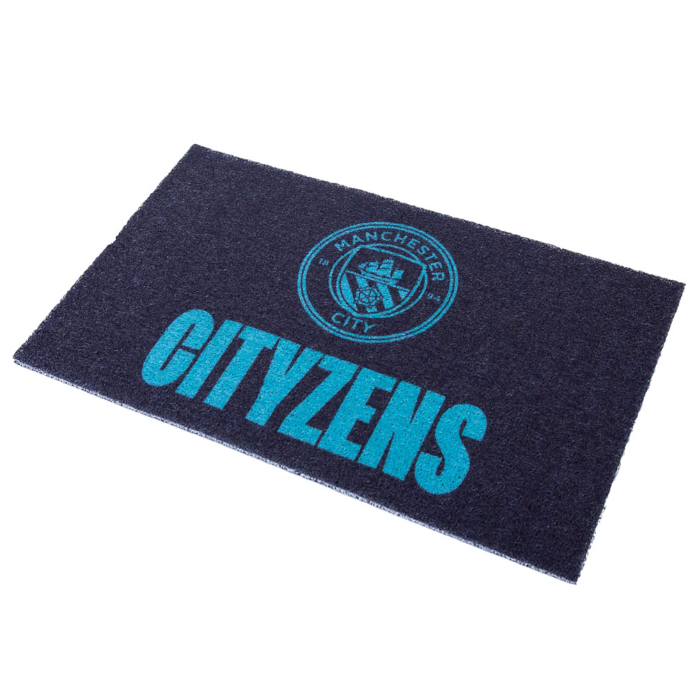 manchester city fc loop pile doormat