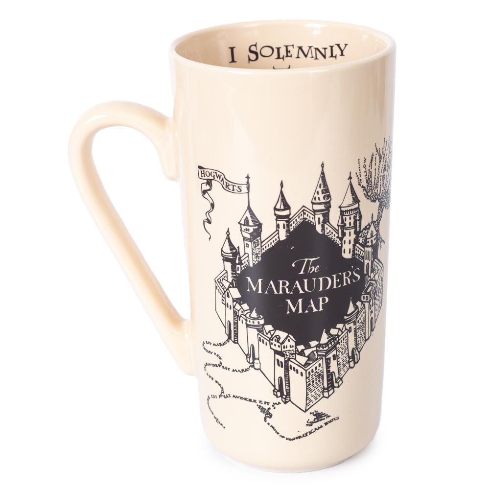 harry potter marauders map grande latte mug