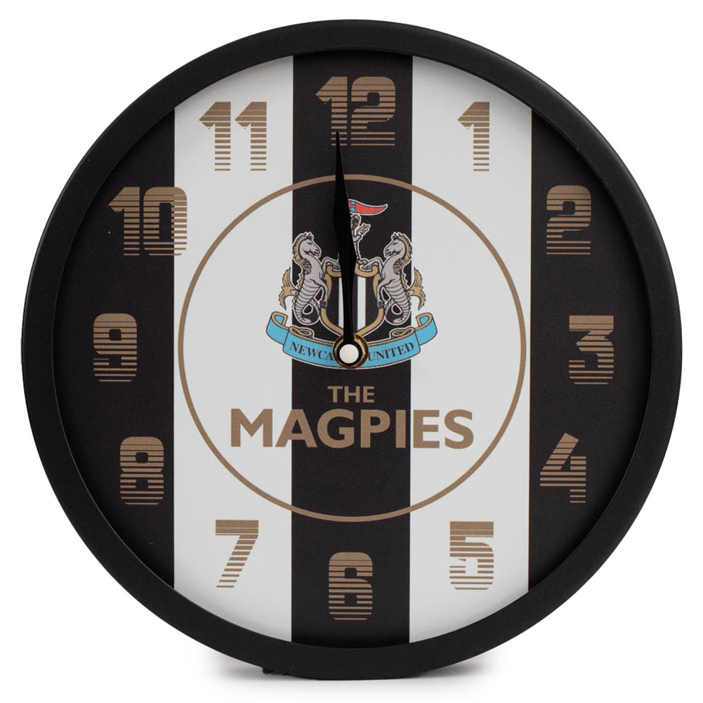 newcastle united fc wall clock