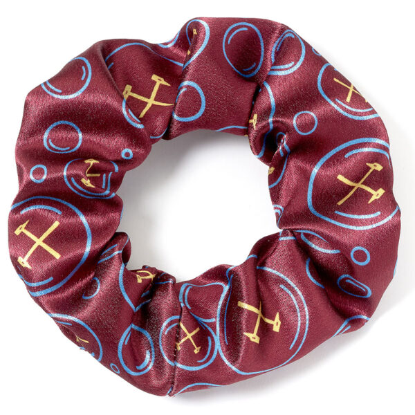west ham united fc hair scrunchie