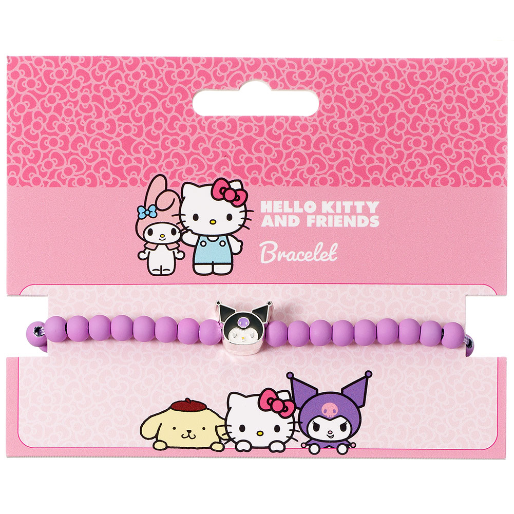 kuromi bead bracelet
