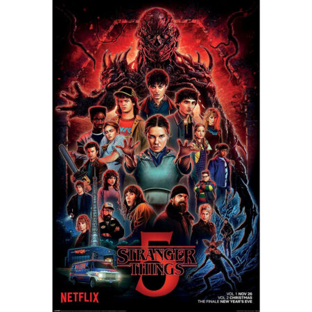 stranger things 5 one sheet poster 17