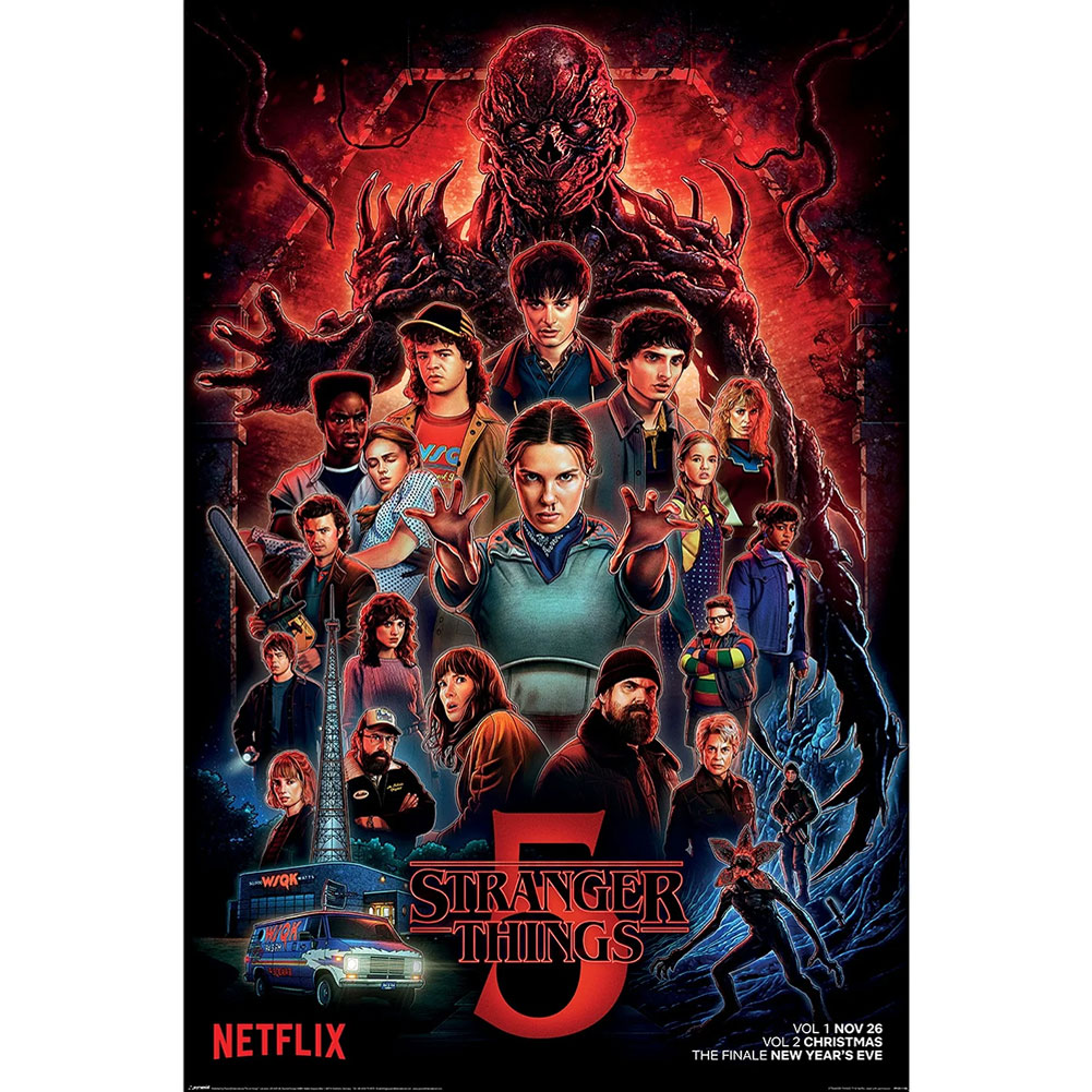 stranger things 5 one sheet poster 17