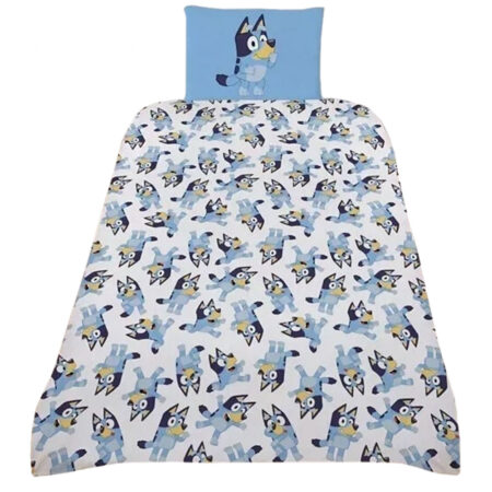 Bluey wave single duvet set