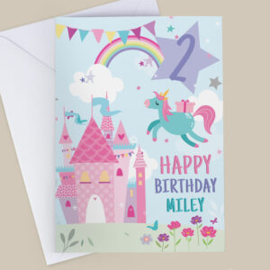 Personalised Princess Birthday Card - Image 5