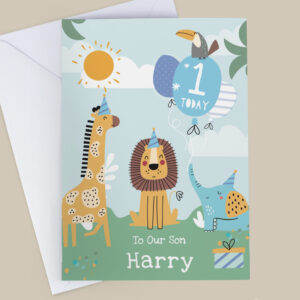 Personalised Animals Birthday Card - Image 5