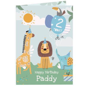 Personalised Animals Birthday Card - Image 6