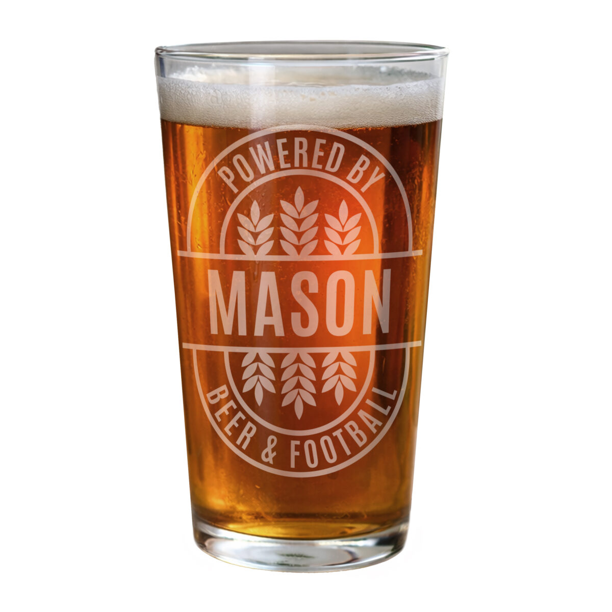 Personalised Brewery Style Pint Glass