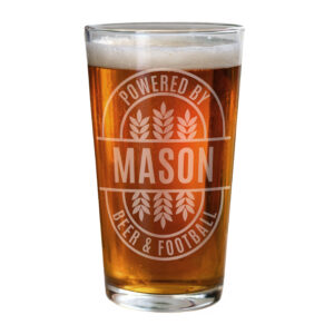 Personalised Brewery Style Pint Glass