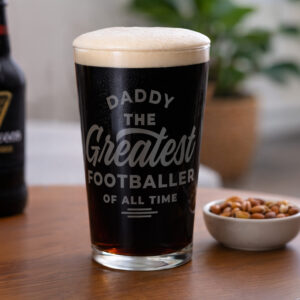 Personalised Greatest Pint Glass - Image 2