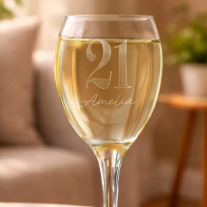 Personalised Big Age Wine Glass - Image 3