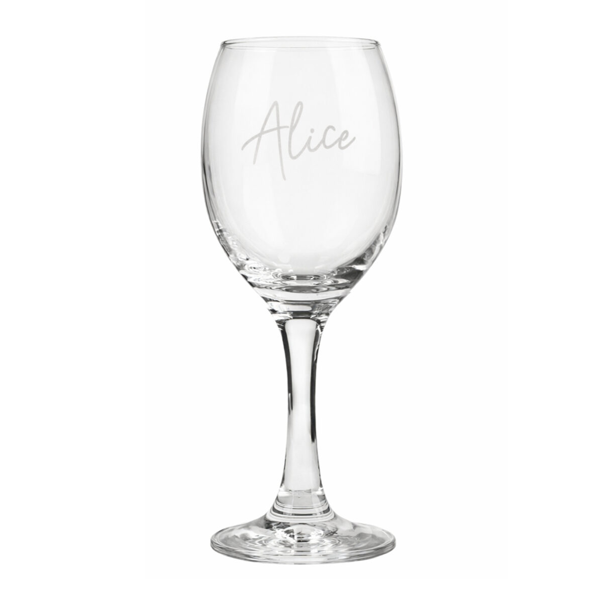 Personalised Name Wine Glass