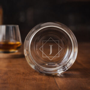 Personalised Base Engraved Initial Tumbler
