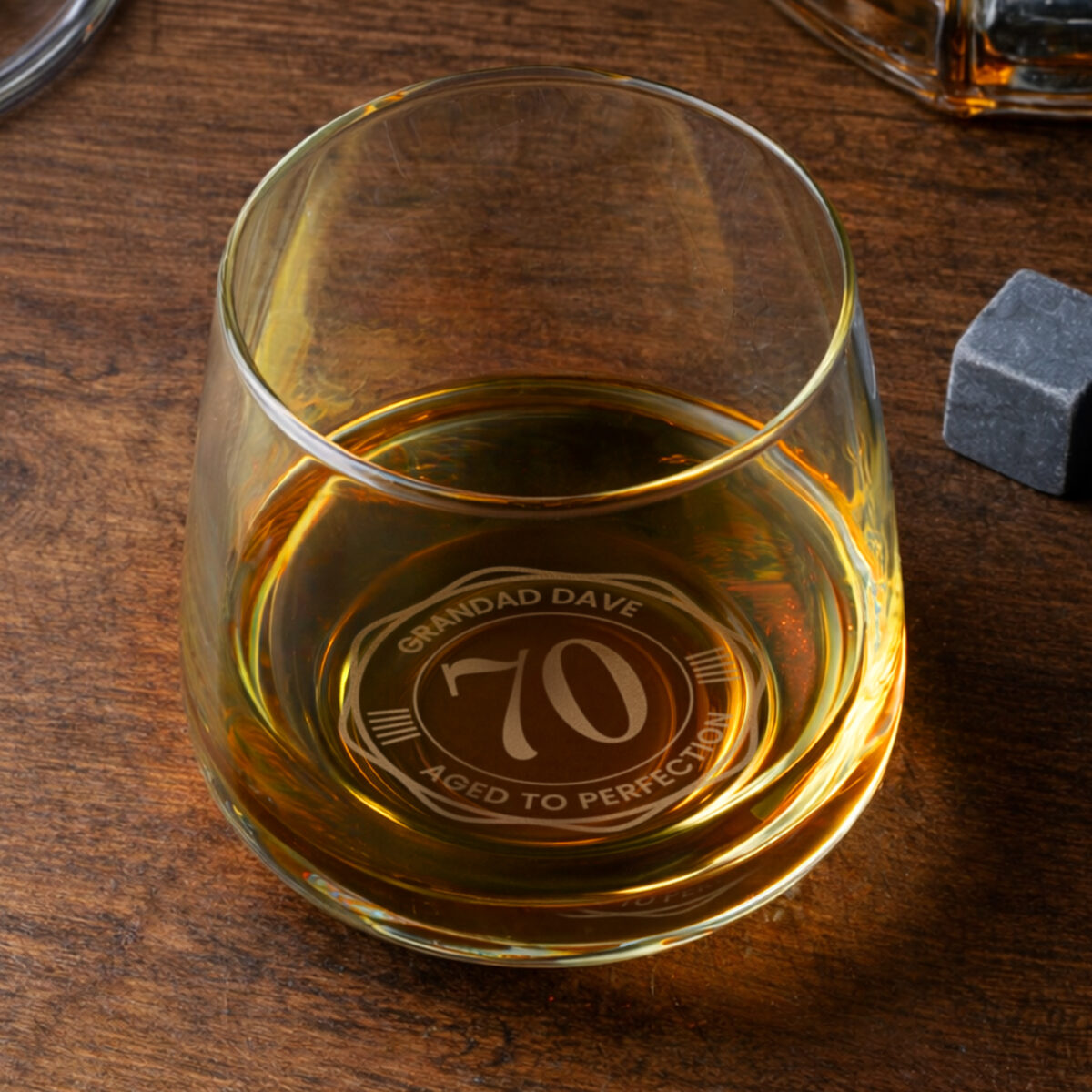 Personalised Base Engraved Big Age Tumbler