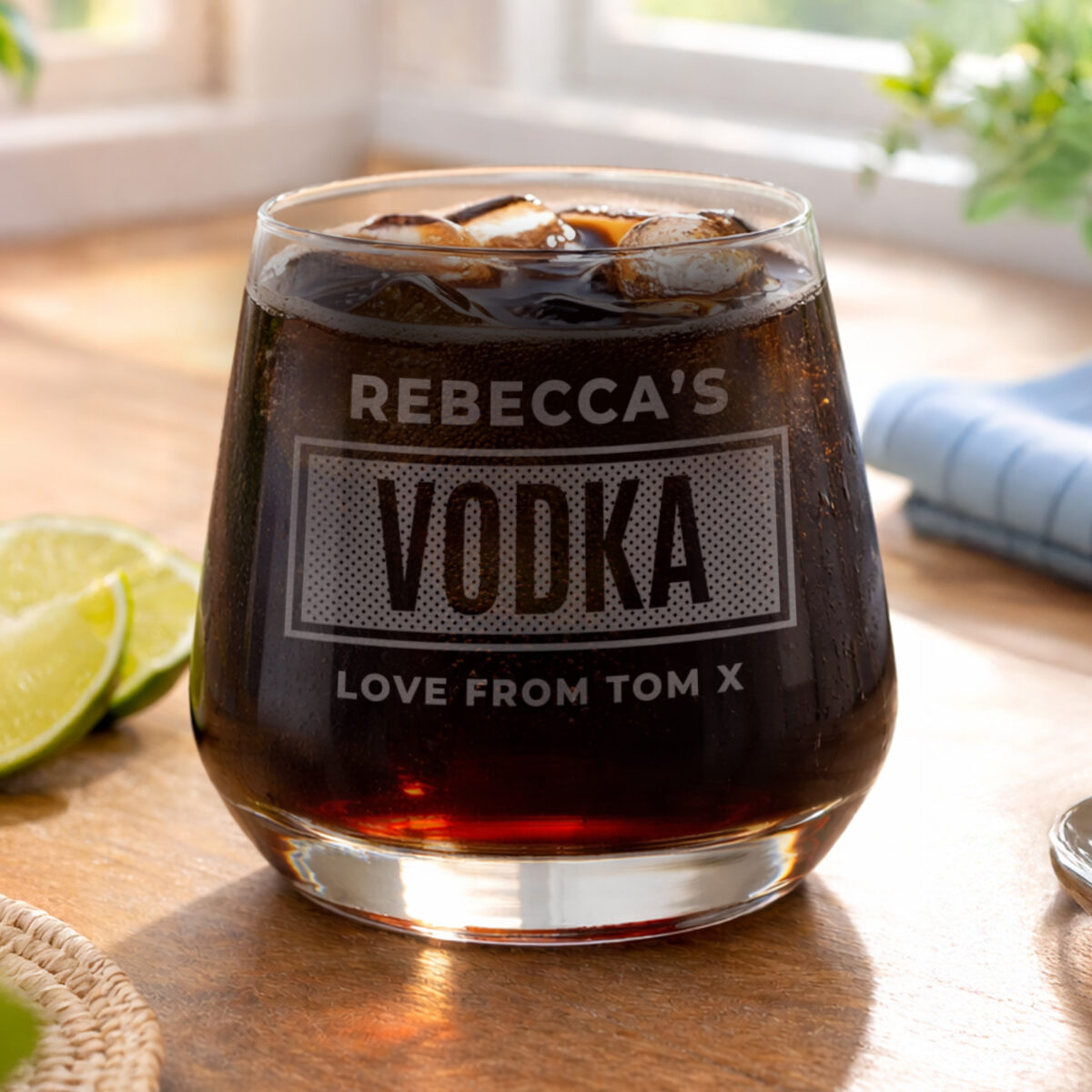 Personalised Bold Drink Tumbler