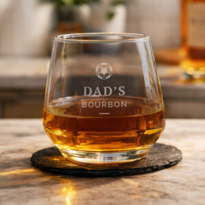 Personalised Football Motif Tumbler