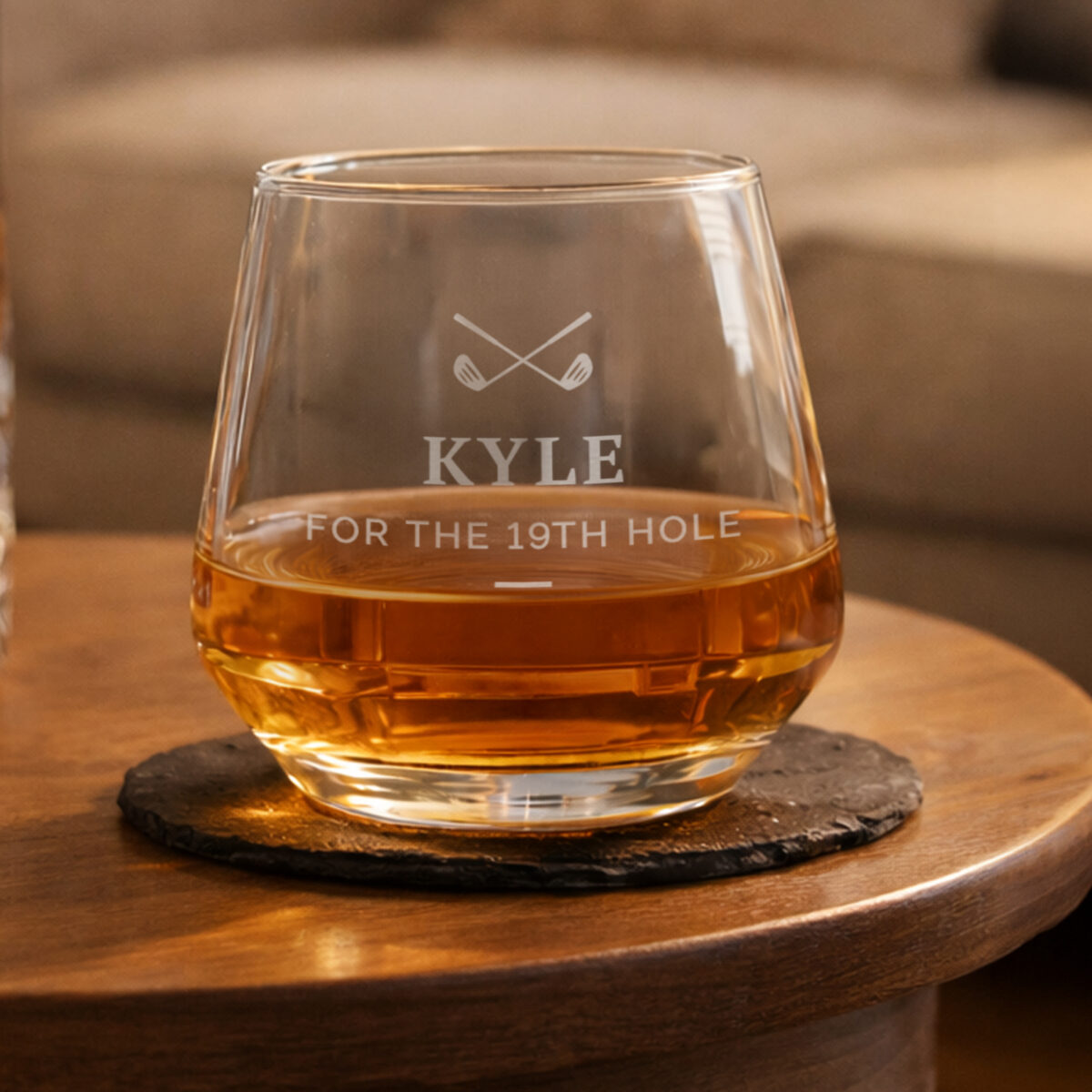 Personalised Golfing Motif Tumbler