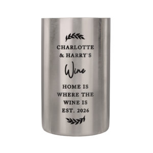Personalised Free Text Wine Cooler - Image 5