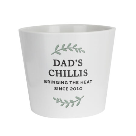 Personalised Wreath Large Plant Pot