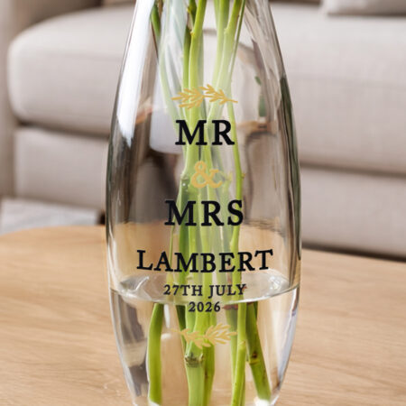 Personalised Couples Bullet Vase