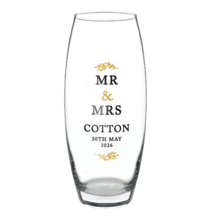 Personalised Couples Bullet Vase