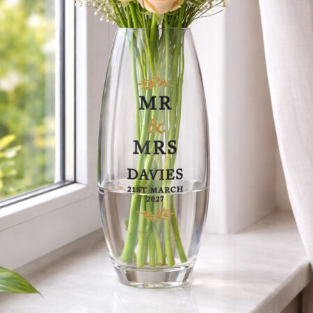 Personalised Couples Bullet Vase