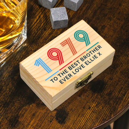 Personalised Big Age Whisky Stones